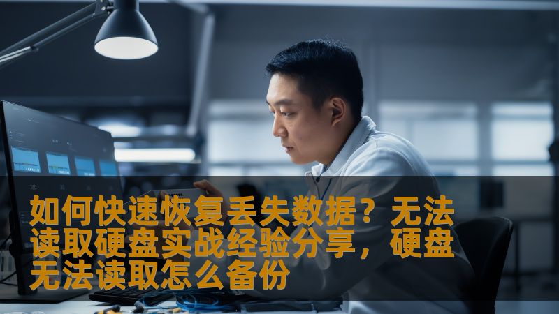如何快速恢复丢失数据？无法读取硬盘实战经验分享，硬盘无法读取怎么备份