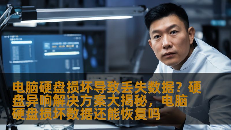 电脑硬盘损坏导致丢失数据？硬盘异响解决方案大揭秘，电脑硬盘损坏数据还能恢复吗