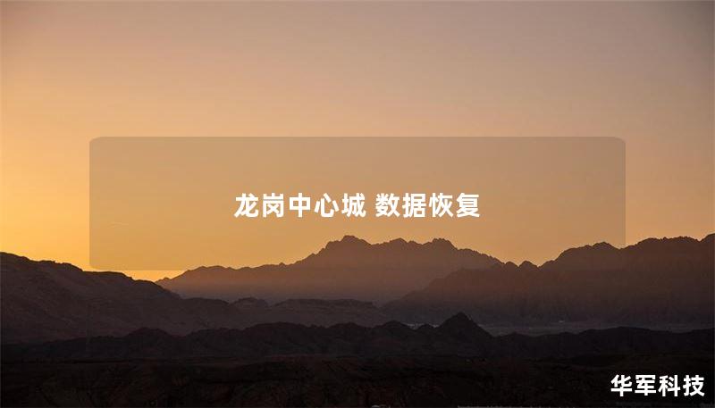 提供龙岗中心城专业的数据恢复服务，解决各类数据丢失问题，帮助您恢复重要文件。