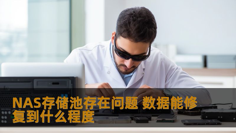 探讨NAS存储池存在问题时，数据能修复到什么程度，提供故障分析及恢复方法。