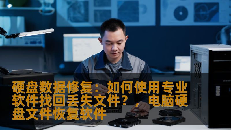 数据丢失是每个电脑用户都可能面临的严峻问题。无论是误删文件、硬盘损坏还是系统崩溃，如何快速且有效地恢复丢失的数据，成为了许多用户的困惑。本篇文章将深入探讨硬盘数据修复的解决方案，特别是如何利用专业软件轻松找回丢失的文件。