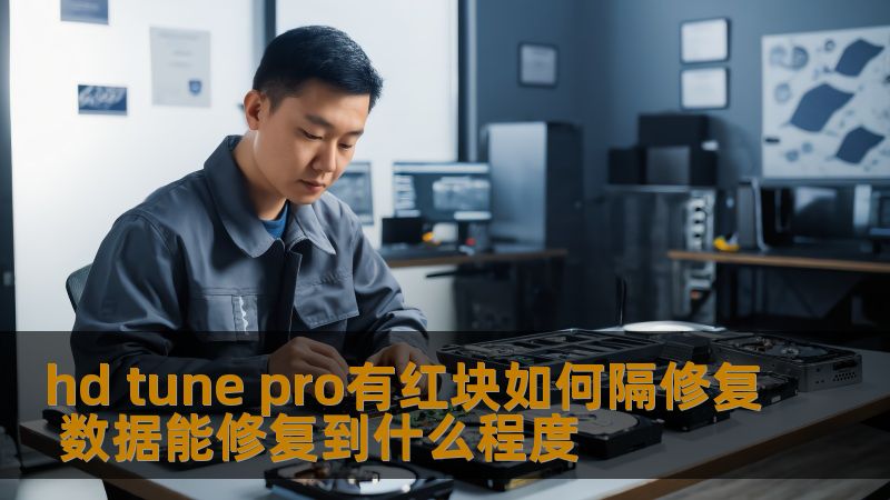 hd tune pro有红块如何隔修复，了解数据能修复到什么程度，解决硬盘故障，恢复数据的有效方法。
