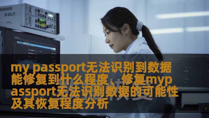my passport无法识别到数据的修复程度和恢复可能性分析，提供详细的故障分析和操作步骤。