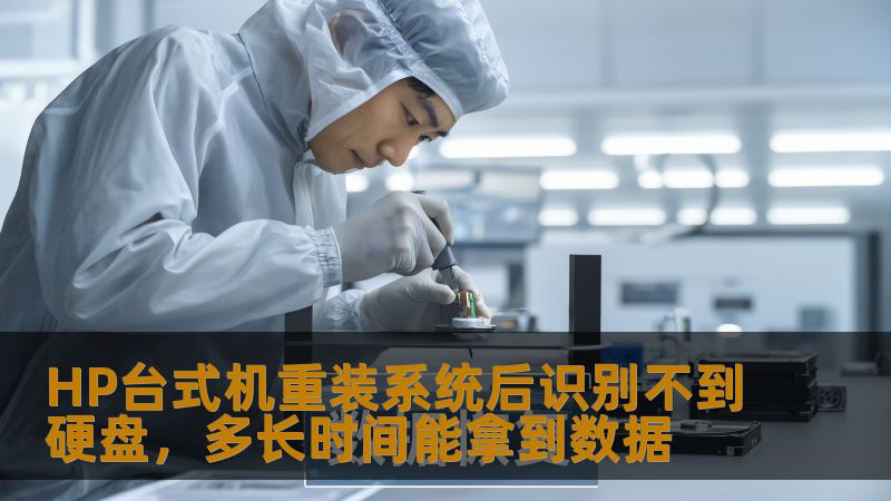 HP台式机重装系统后识别不到硬盘，多长时间能拿到数据