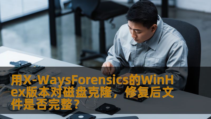 本文将探讨X-WaysForensics的WinHex版本如何通过磁盘克隆技术实现数据恢复与修复，分析修复后的文件是否完整，帮助您深入了解这一数据恢复工具的强大功能及其适用场景。