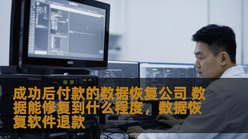 成功后付款的数据恢复公司 数据能修复到什么程度，数据恢复软件退款