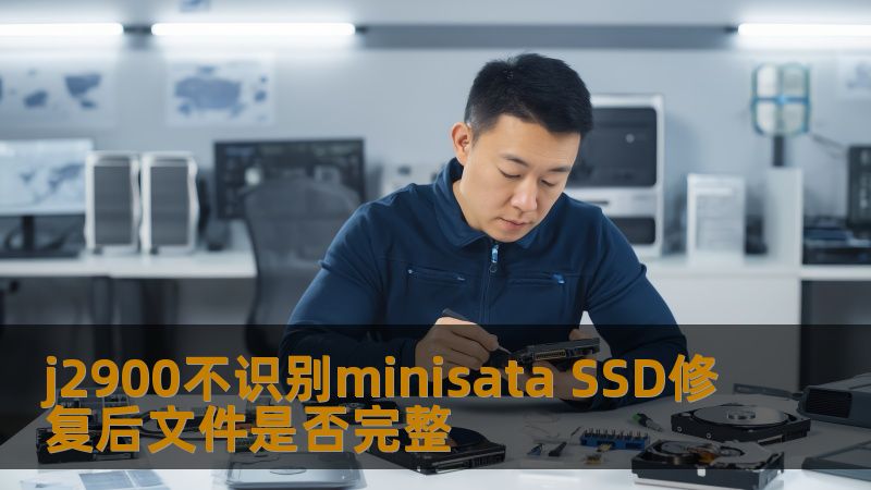 j2900不识别minisata SSD修复后文件是否完整