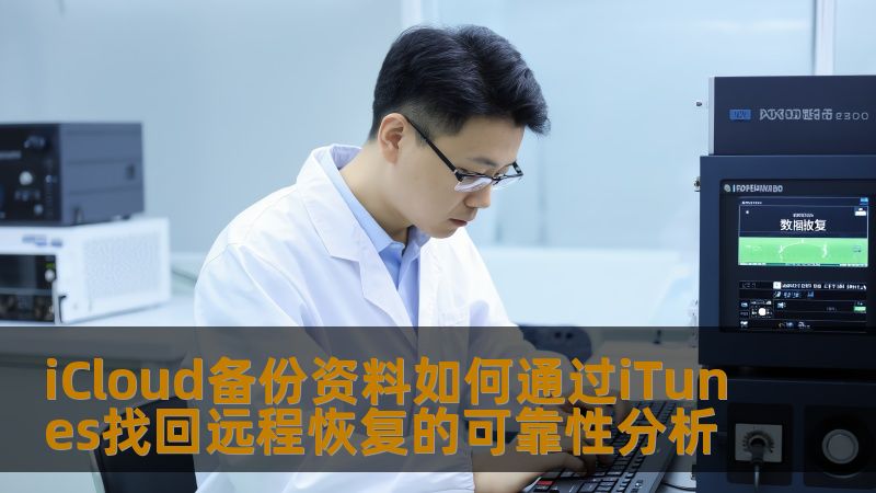 iCloud备份资料如何通过iTunes找回远程恢复的可靠性分析
