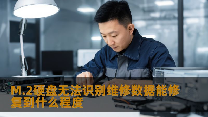 M.2硬盘无法识别维修数据能修复到什么程度