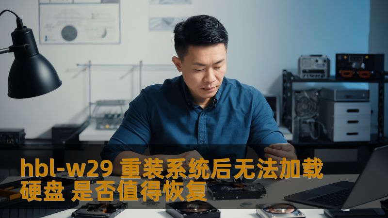 hbl-w29 重装系统后无法加载硬盘 是否值得恢复
