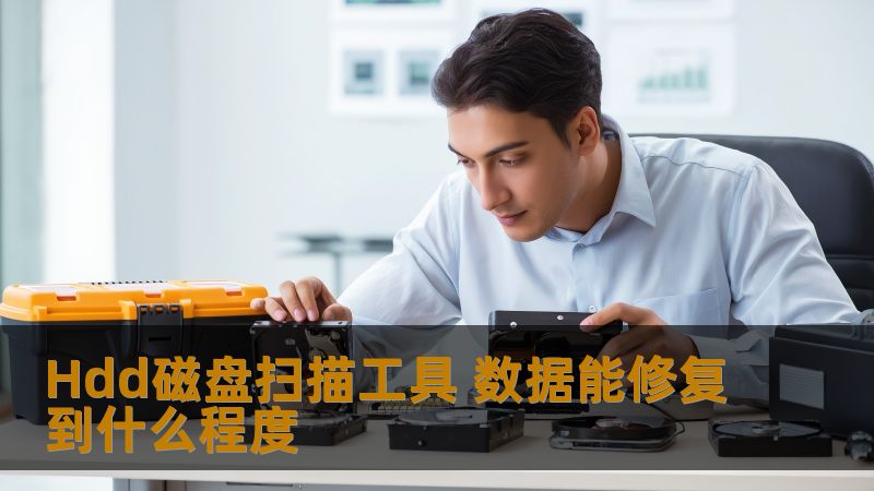 Hdd磁盘扫描工具 数据能修复到什么程度