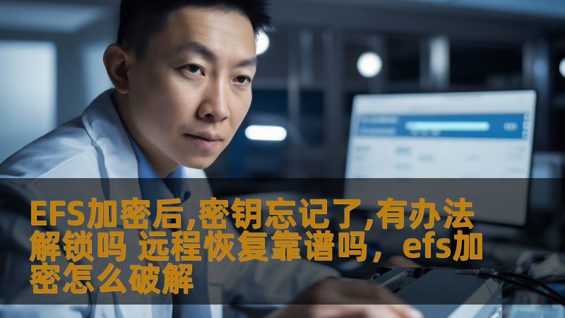EFS加密后,密钥忘记了,有办法解锁吗 远程恢复靠谱吗，efs加密怎么破解