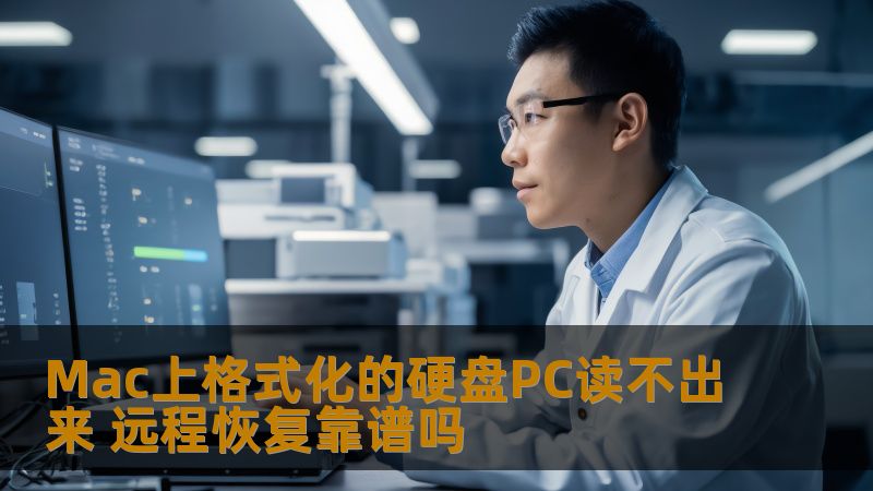 Mac上格式化的硬盘PC读不出来 远程恢复靠谱吗
