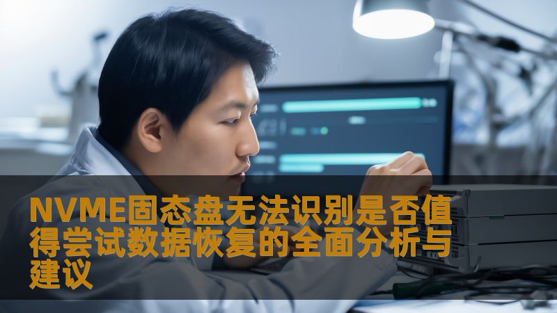 NVME固态盘无法识别是否值得尝试数据恢复的全面分析与建议