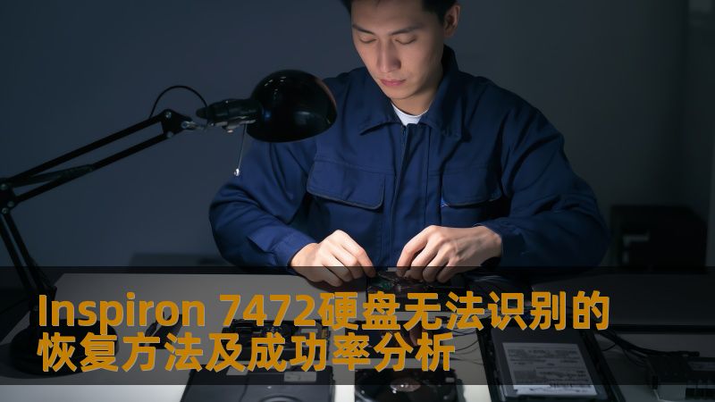 Inspiron 7472硬盘无法识别的恢复方法及成功率分析