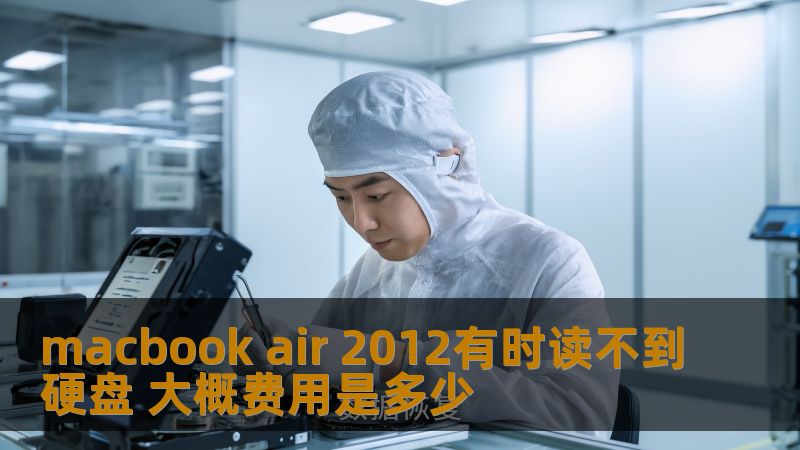 macbook air 2012有时读不到硬盘 大概费用是多少
