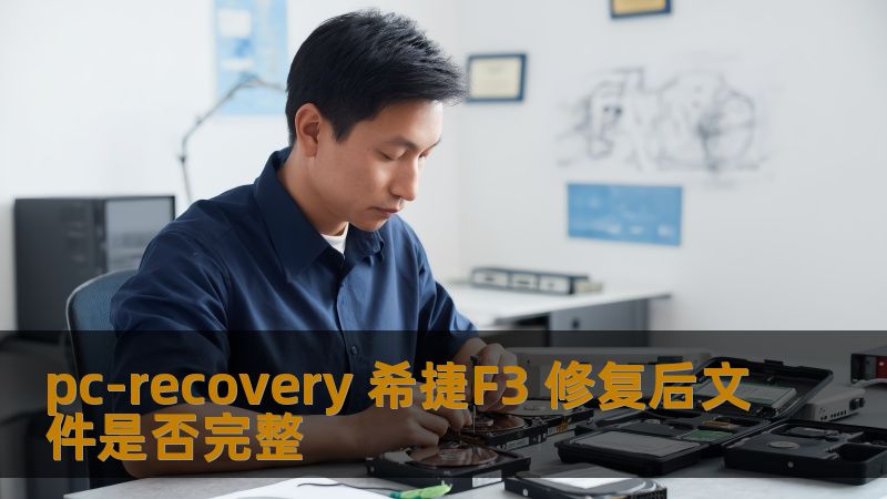 pc-recovery 希捷F3 修复后文件是否完整