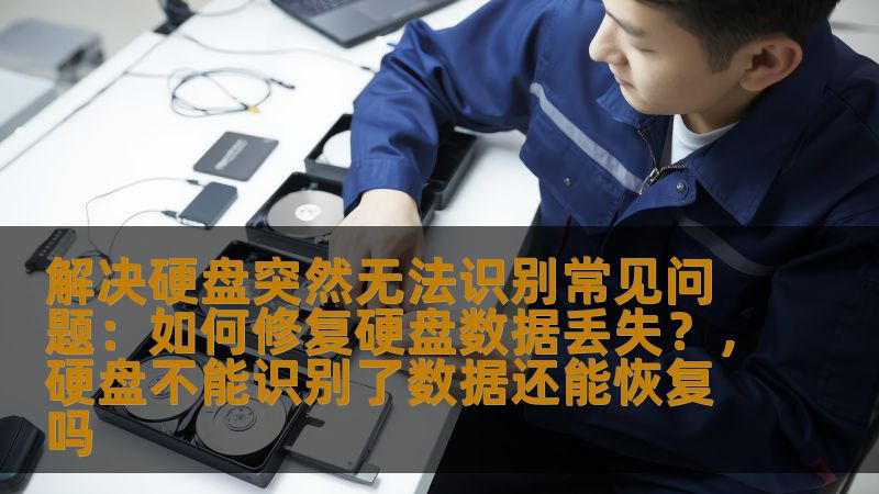 解决硬盘突然无法识别常见问题：如何修复硬盘数据丢失？，硬盘不能识别了数据还能恢复吗