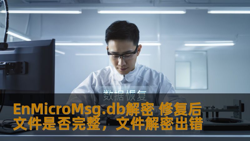 EnMicroMsg.db解密 修复后文件是否完整，文件解密出错