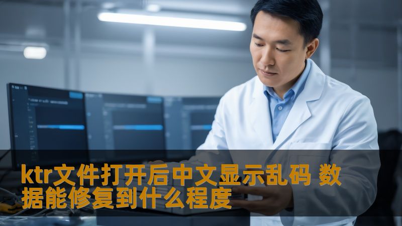 ktr文件打开后中文显示乱码 数据能修复到什么程度 ktr文件打开后中文显示乱码 数据能修复到什么程度