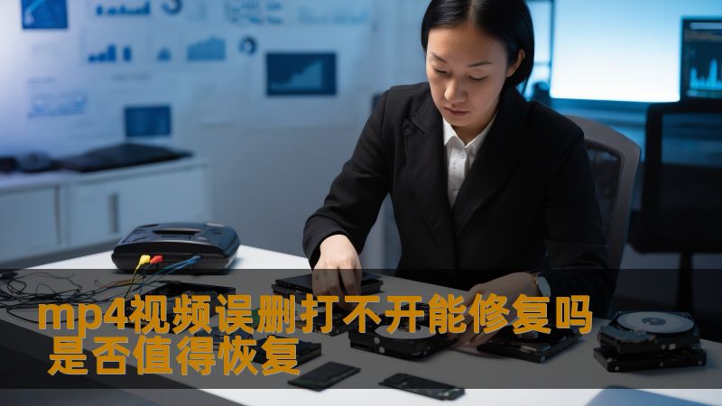mp4视频误删打不开能修复吗 是否值得恢复
