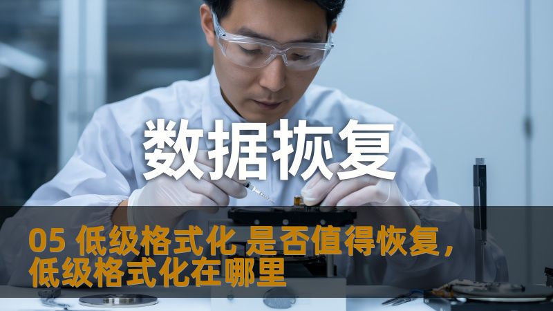 05 低级格式化 是否值得恢复，低级格式化在哪里