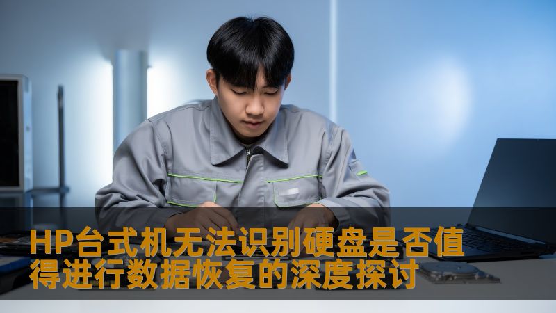 HP台式机无法识别硬盘是否值得进行数据恢复的深度探讨