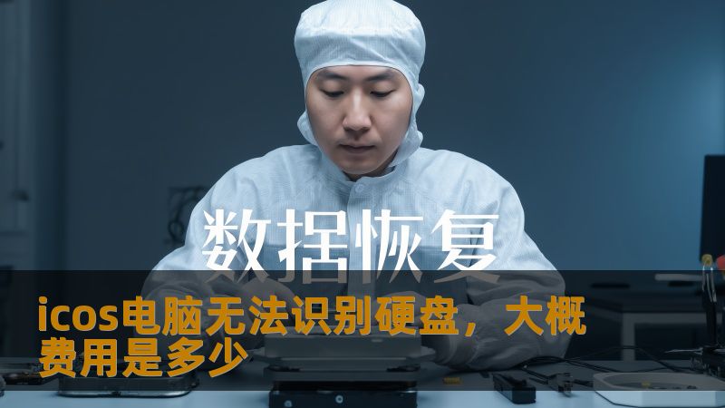 icos电脑无法识别硬盘，大概费用是多少