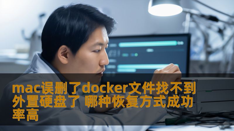 mac误删了docker文件找不到外置硬盘了 哪种恢复方式成功率高