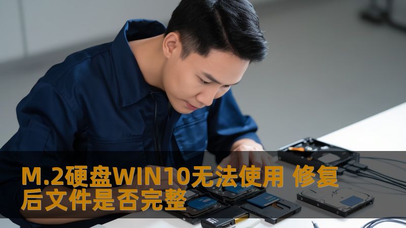 M.2硬盘WIN10无法使用 修复后文件是否完整