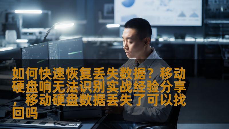 如何快速恢复丢失数据？移动硬盘响无法识别实战经验分享，移动硬盘数据丢失了可以找回吗