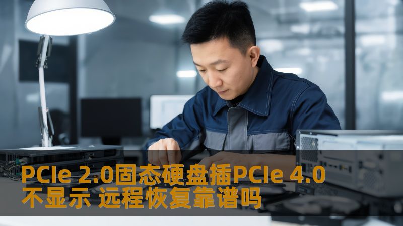 了解PCIe 2.0固态硬盘在PCIe 4.0插槽中不显示的原因及远程恢复的可行性，助您解决数据丢失问题。