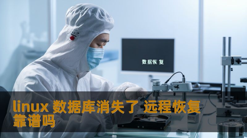 linux 数据库消失了 远程恢复靠谱吗