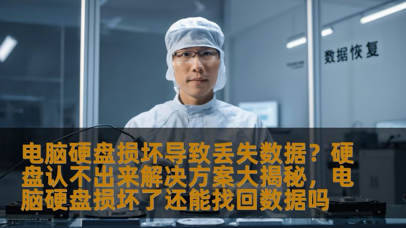 电脑硬盘损坏导致丢失数据？硬盘认不出来解决方案大揭秘，电脑硬盘损坏了还能找回数据吗