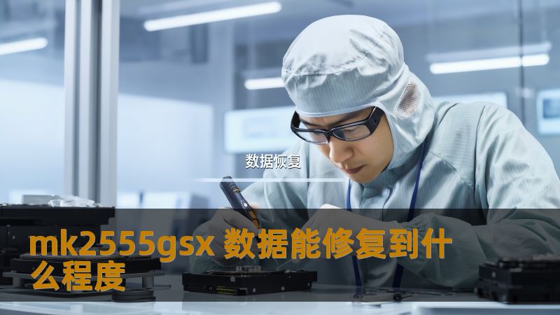 mk2555gsx 数据能修复到什么程度