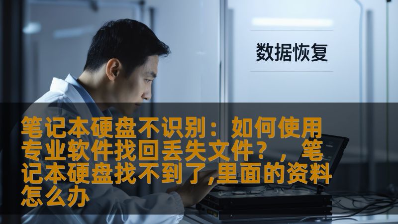 笔记本硬盘不识别：如何使用专业软件找回丢失文件？，笔记本硬盘找不到了,里面的资料怎么办