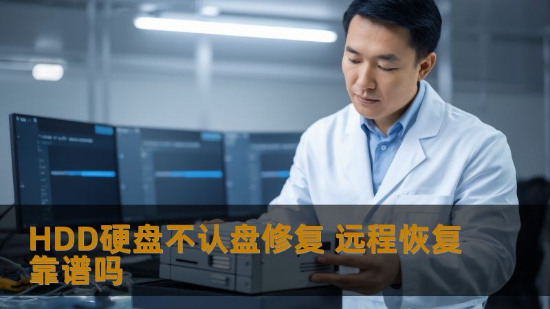 HDD硬盘不认盘修复 远程恢复靠谱吗