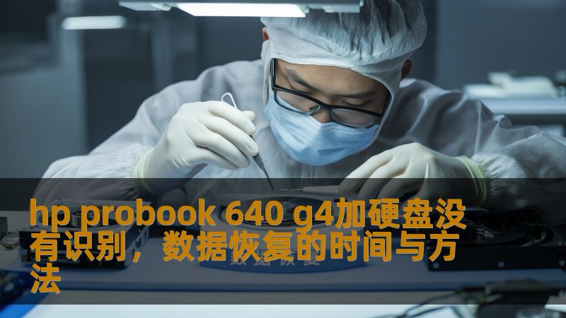 hp probook 640 g4加硬盘没有识别，数据恢复的时间与方法