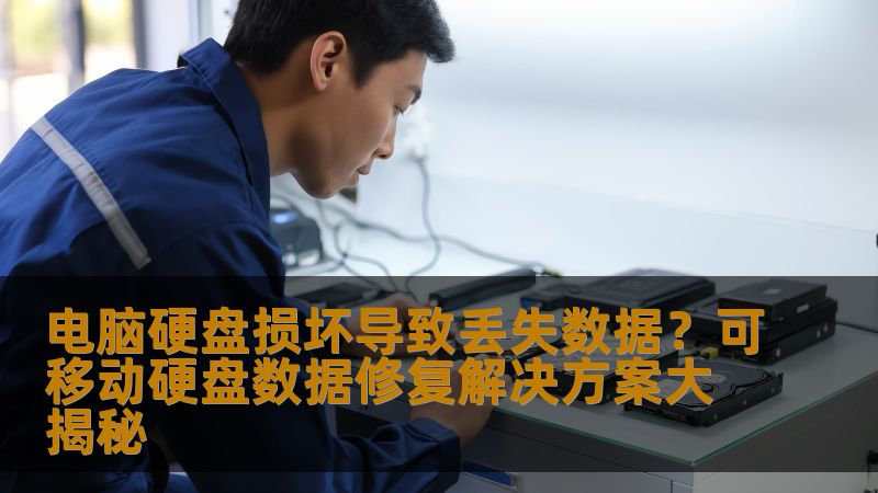 电脑硬盘损坏导致丢失数据？可移动硬盘数据修复解决方案大揭秘