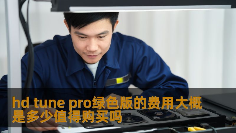 hd tune pro绿色版的费用大概是多少值得购买吗