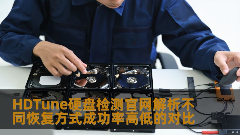 HDTune硬盘检测官网解析不同恢复方式成功率高低的对比