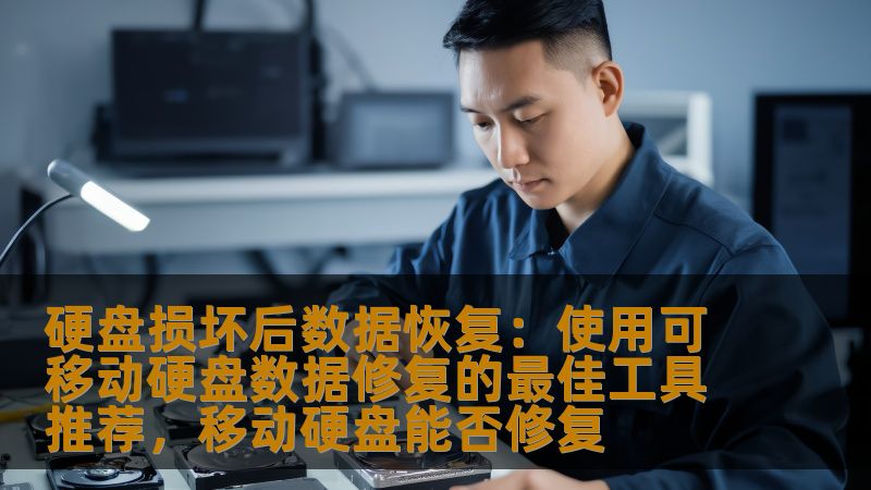 硬盘损坏后数据恢复：使用可移动硬盘数据修复的最佳工具推荐，移动硬盘能否修复