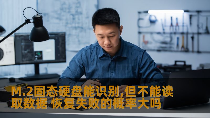 M.2固态硬盘能识别,但不能读取数据 恢复失败的概率大吗