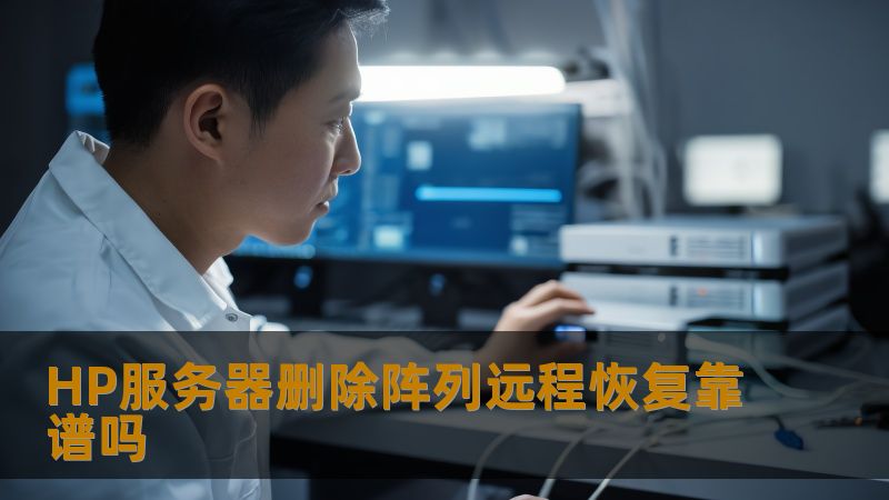 HP服务器删除阵列远程恢复靠谱吗