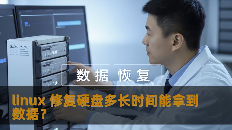 linux 修复硬盘多长时间能拿到数据？
