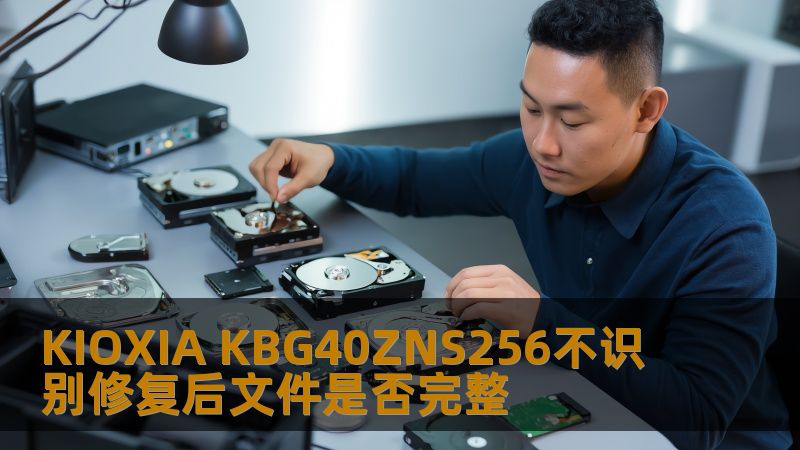 KIOXIA KBG40ZNS256不识别修复后文件是否完整