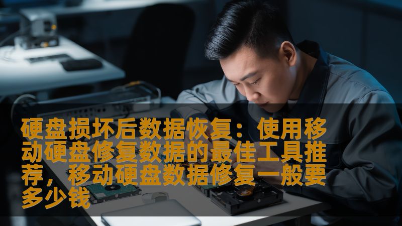 硬盘损坏后数据恢复：使用移动硬盘修复数据的最佳工具推荐，移动硬盘数据修复一般要多少钱