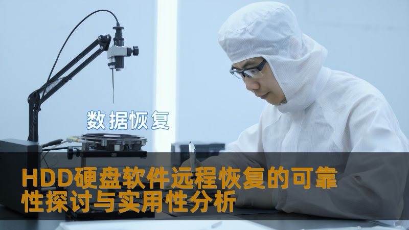 HDD硬盘软件远程恢复的可靠性探讨与实用性分析