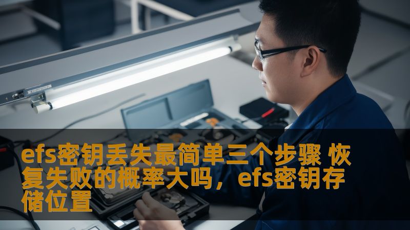 efs密钥丢失最简单三个步骤 恢复失败的概率大吗，efs密钥存储位置