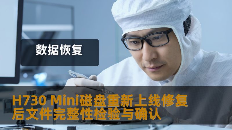 H730 Mini磁盘重新上线修复后文件完整性检验与确认